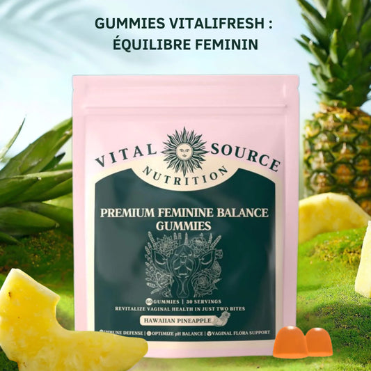 Gummies pour maintenire un bon équilibre intime.